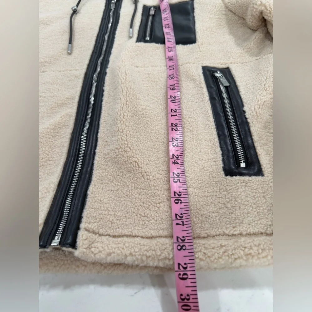Men's Cream and Black Jacket